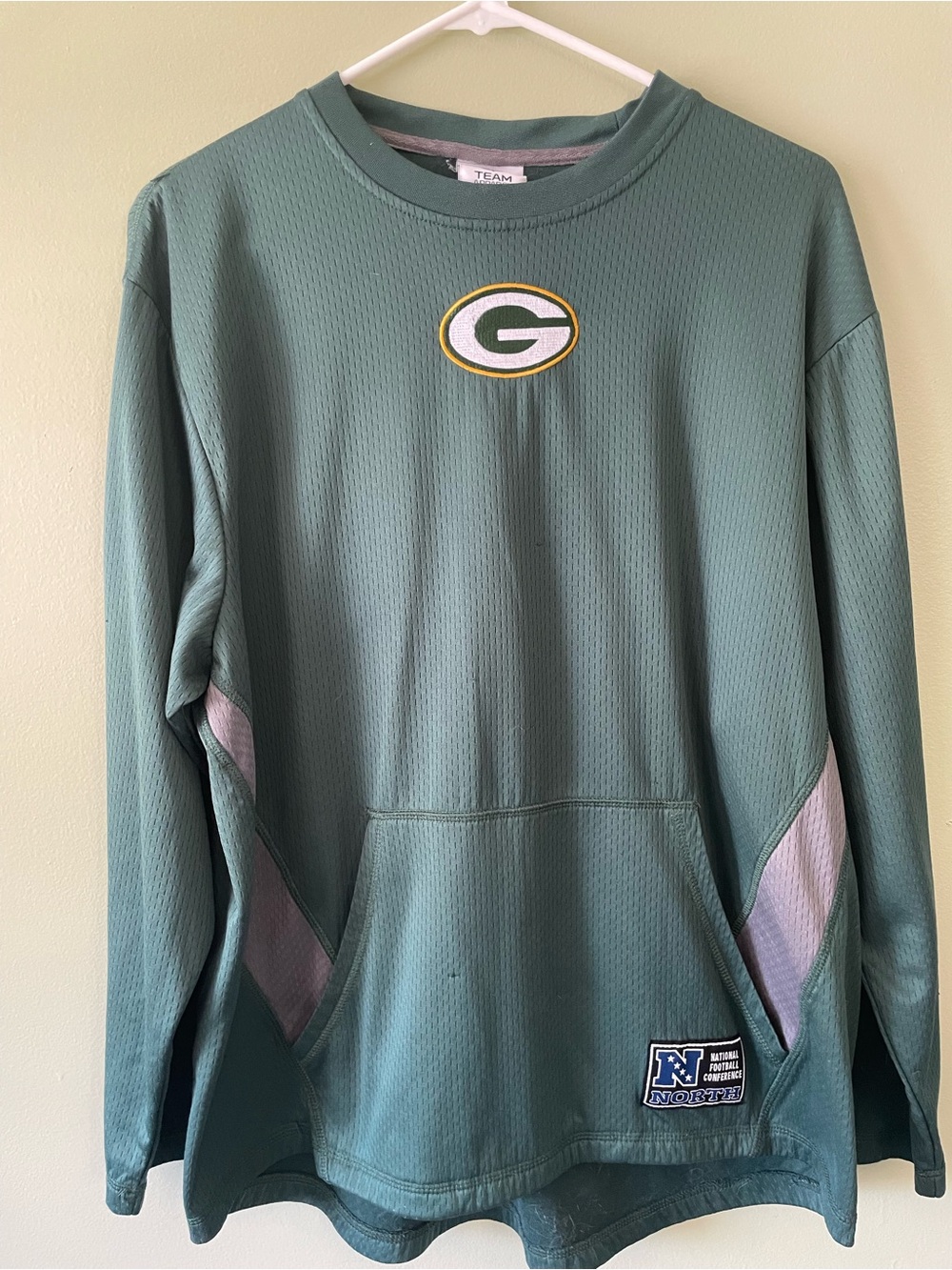 Green Bay Packers Pullover Sweatshirt with G Logo